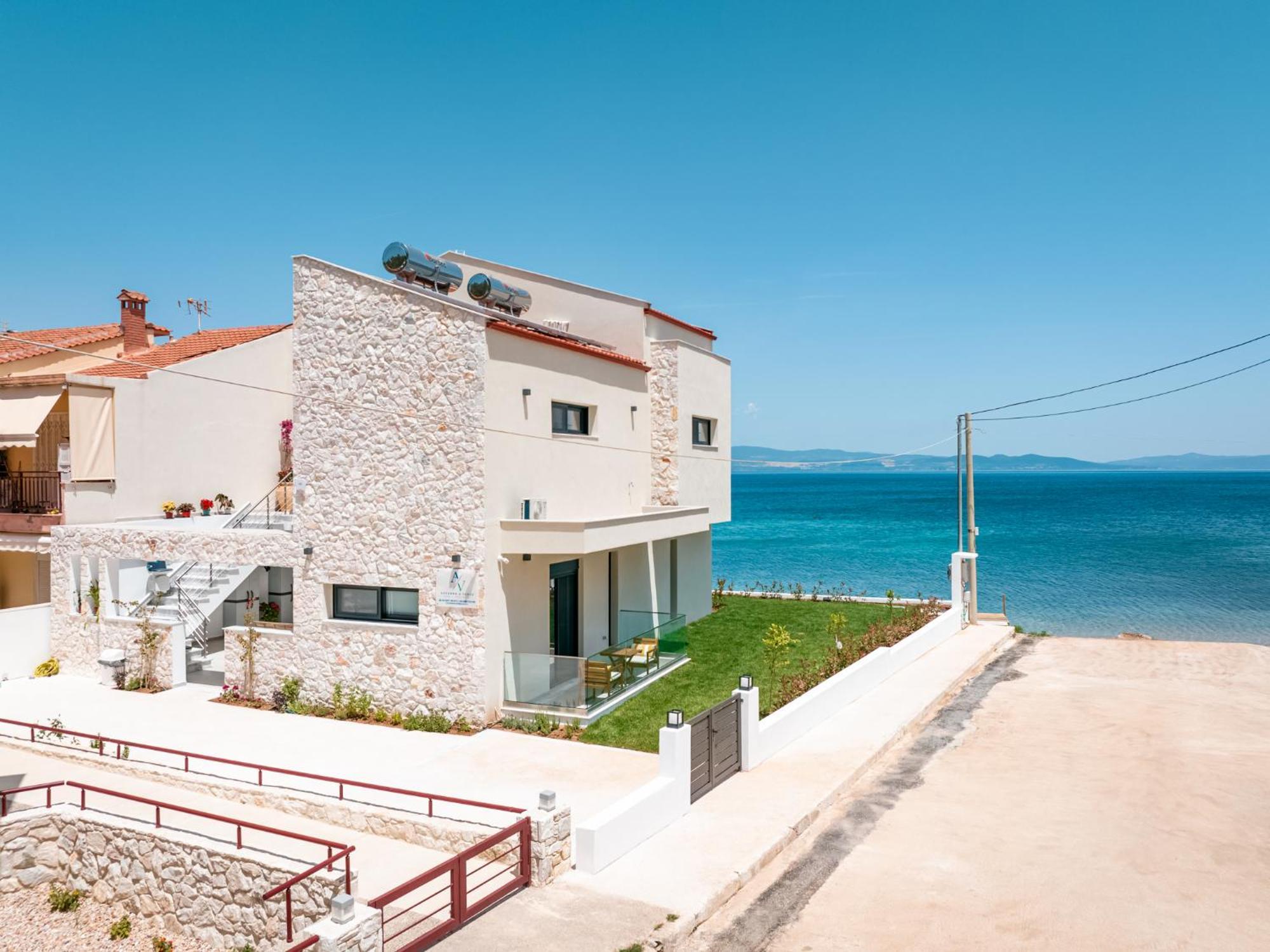 Azzurro E Verde By Rentalspro - Nea Potidaia Halkidiki Nea Poteidaia Exterior foto